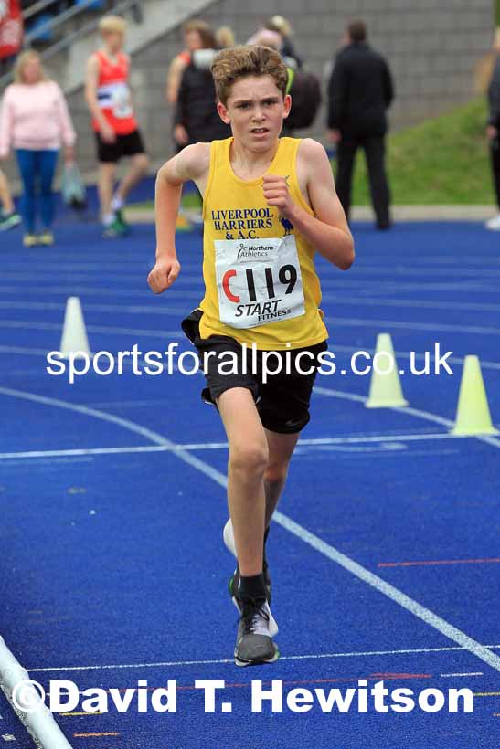 Boys under-15s 2022 Northern Road Relays, SportsCity, Manchester. Photo: David T. Hewitson/Sports for All Pics